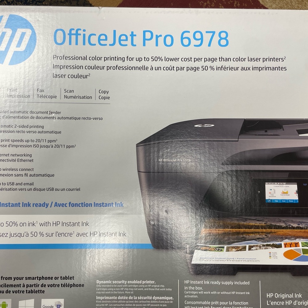 HP office jet pro printer
